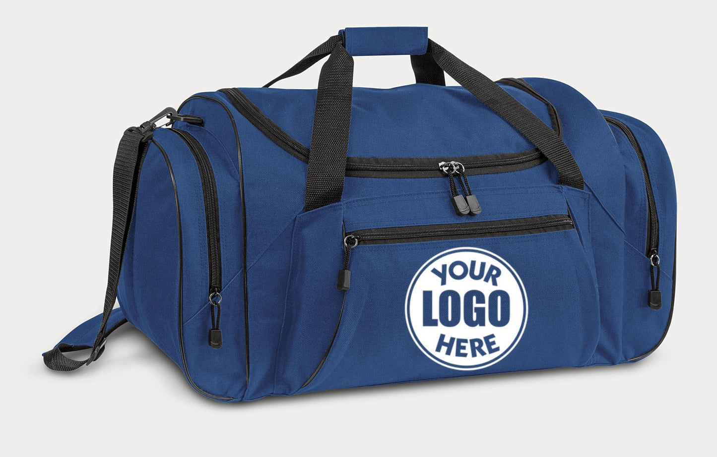 LARGE SPORTS DUFFLE BAG - BLUE