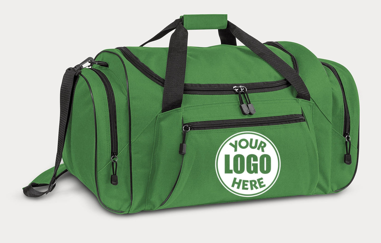 LARGE SPORTS DUFFLE BAG - GREEN