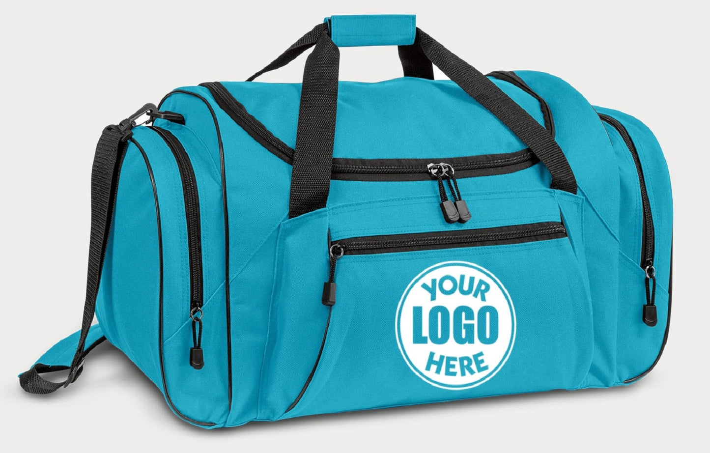 LARGE SPORTS DUFFLE BAG - TEAL