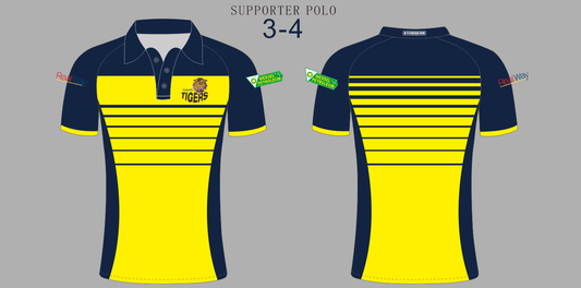 ATW Tigers RLFC - Supporter Polo - Pre-Order Due 7th MAY