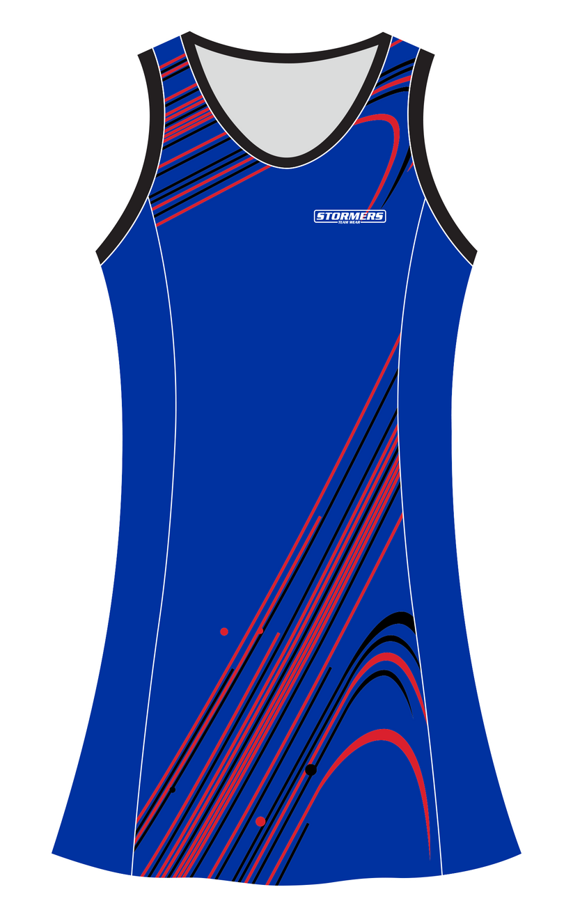 TARANNA NETBALL DRESS STORMERS