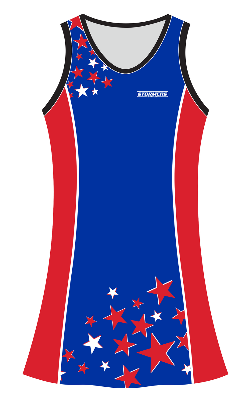 YARRALIN NETBALL DRESS STORMERS
