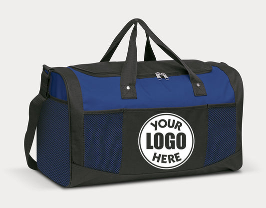 SMALL SPORTS DUFFLE BAG - BLUE