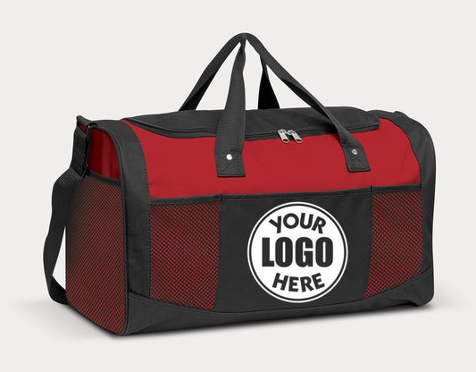 SMALL SPORTS DUFFLE BAG - RED
