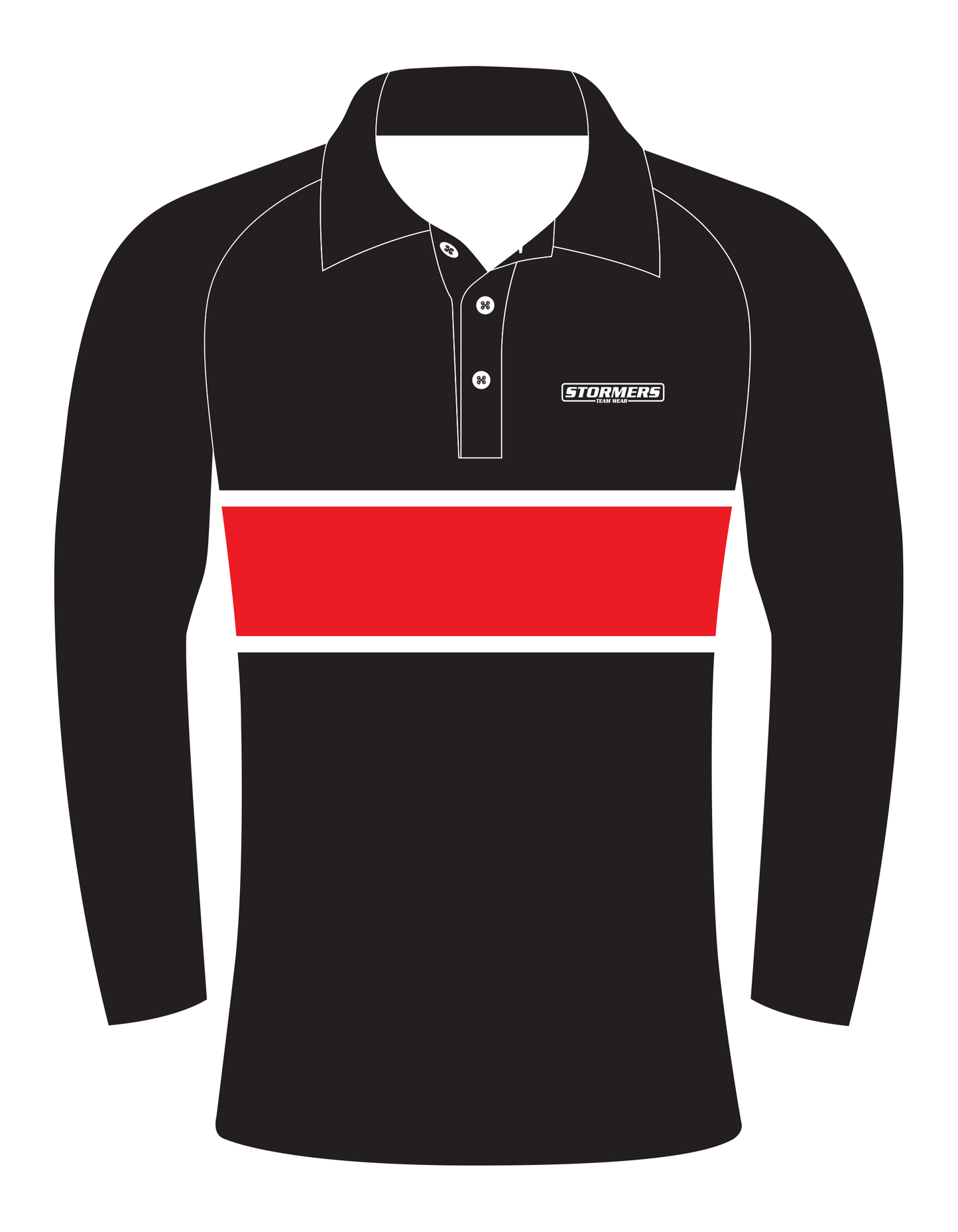 ROCKHAMPTON LONG SLEEVE POLO