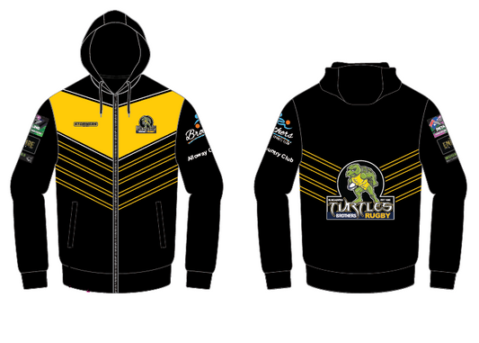 TURTLES RUGBY UNION CLUB - FULL ZIP HOODIE